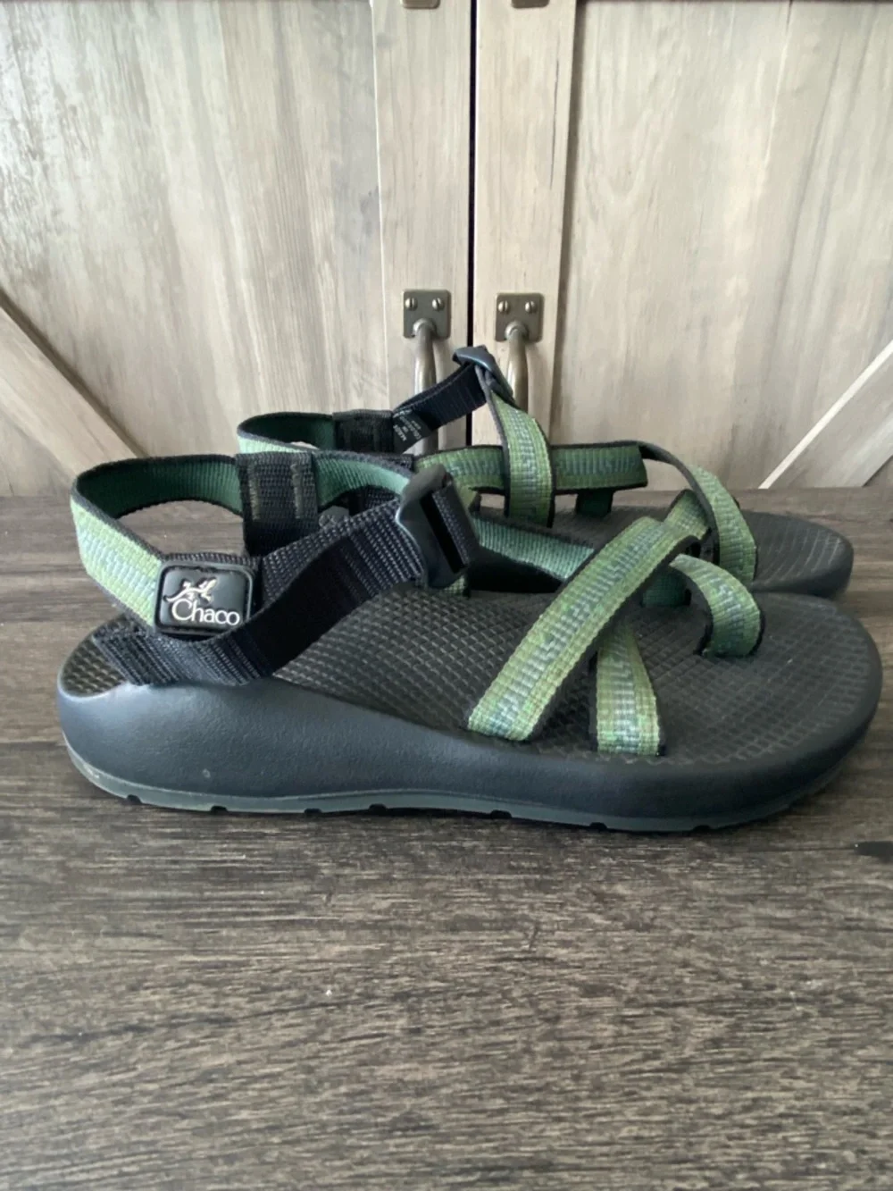 Chaco Strappy Green Summer Hiking Sandals Women’s Size 7 - Picture 8 of 14
